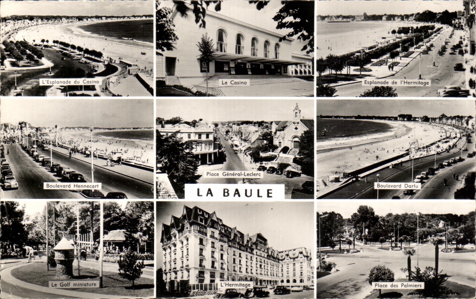 CPA Place Generale Leclerc La Baule Le Golf Miniature