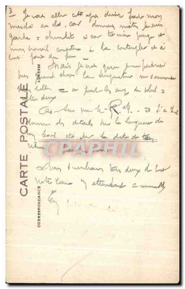 CPA Rouen Le Monument De La Victoire Militaria — Verso