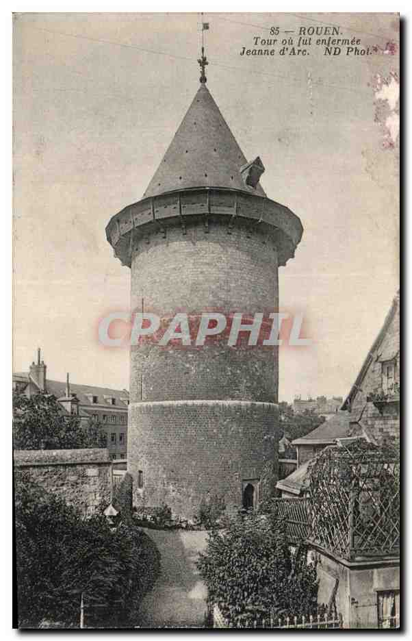 CPA Rouen Tour ou fut enfermee Jeanne d'Arc