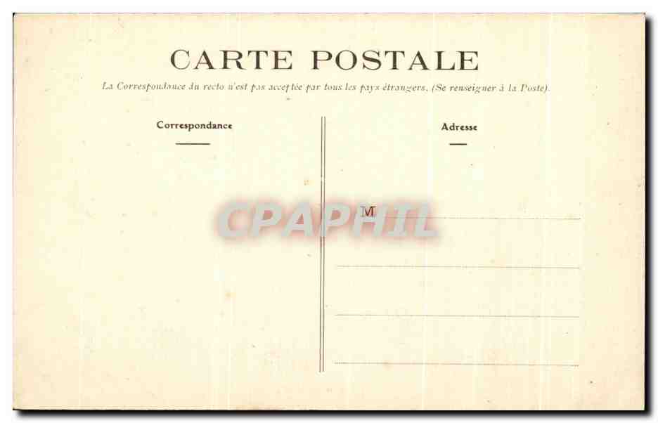 CPA Rouen Chapelle du Lycee Corneille — Verso