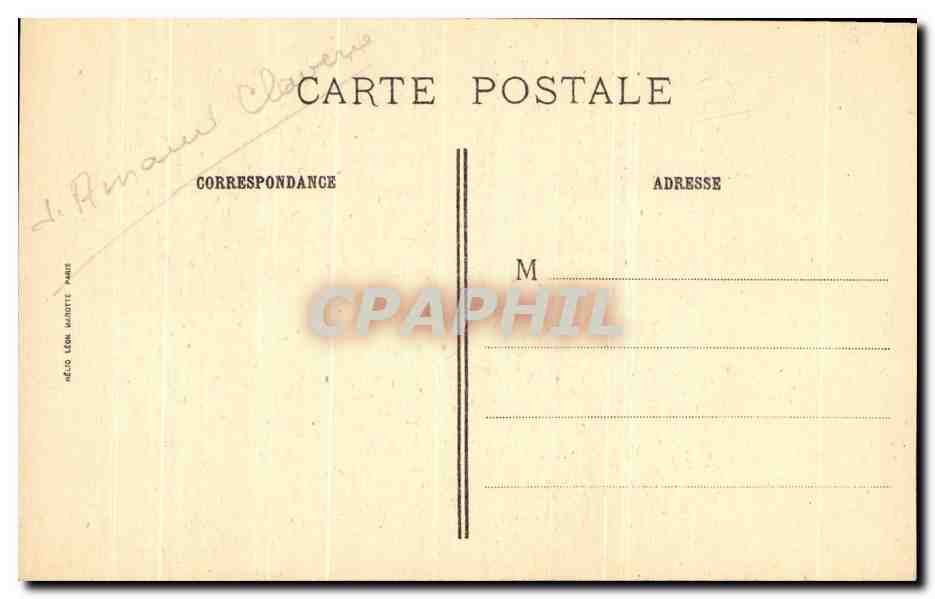 CPA Chardin Le Benedicite Musee Du Louvre Paris  — Verso