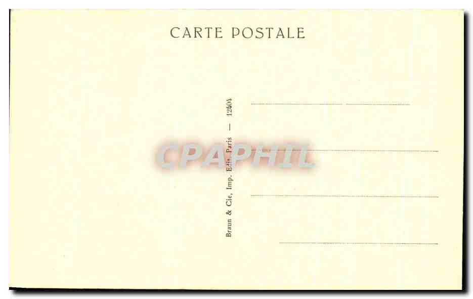 CPA Musee Du Louvre Meindert Hobbema Le Moulin A Eau Paris  — Verso