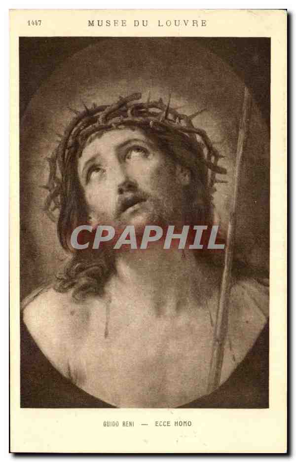 CPA Musee Du Louvre Guido Reni Ecce Homo Paris