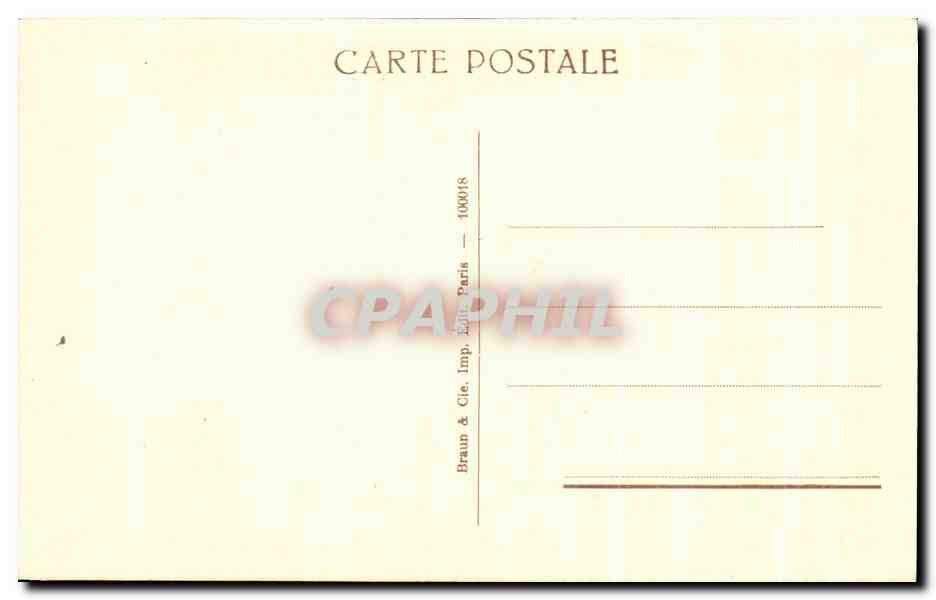 CPA Musee Du Louvre La Sortie De L'Eglise Paris  — Verso