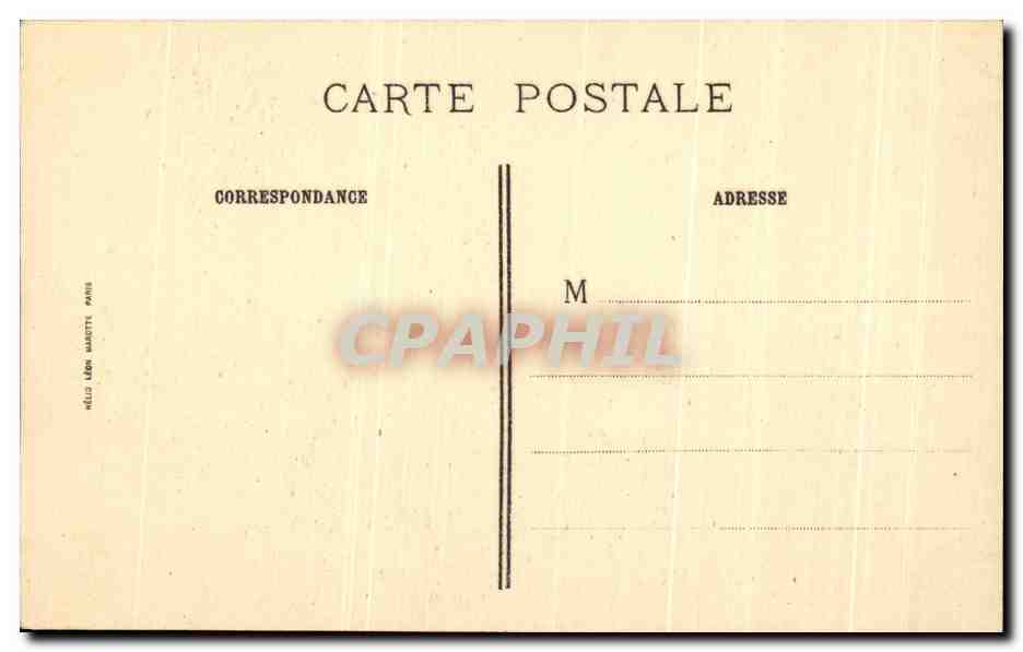 CPA Hals Reunion Des Officiers De St Adrien Harlem Militaria  — Verso