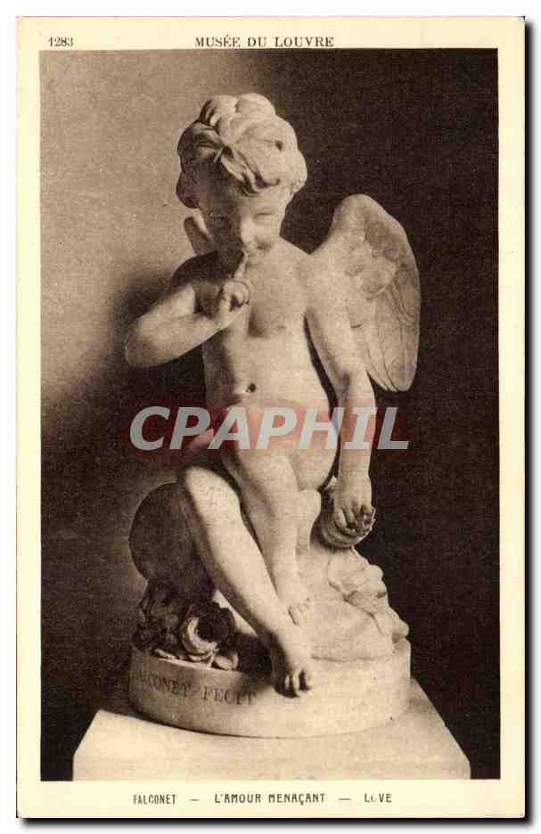 L'Amour Menaçant — Musée du Louvre — Falconet — n° 1283