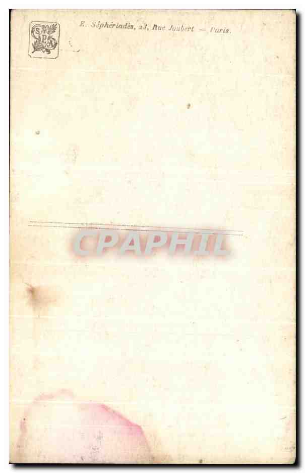 CPA Salons Paris Moroniez Travail De nuit Bateau — Reverso