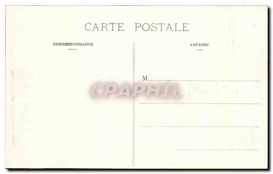 CPA Pau Le Chateau Henri IV Entree Principale — Rückseite