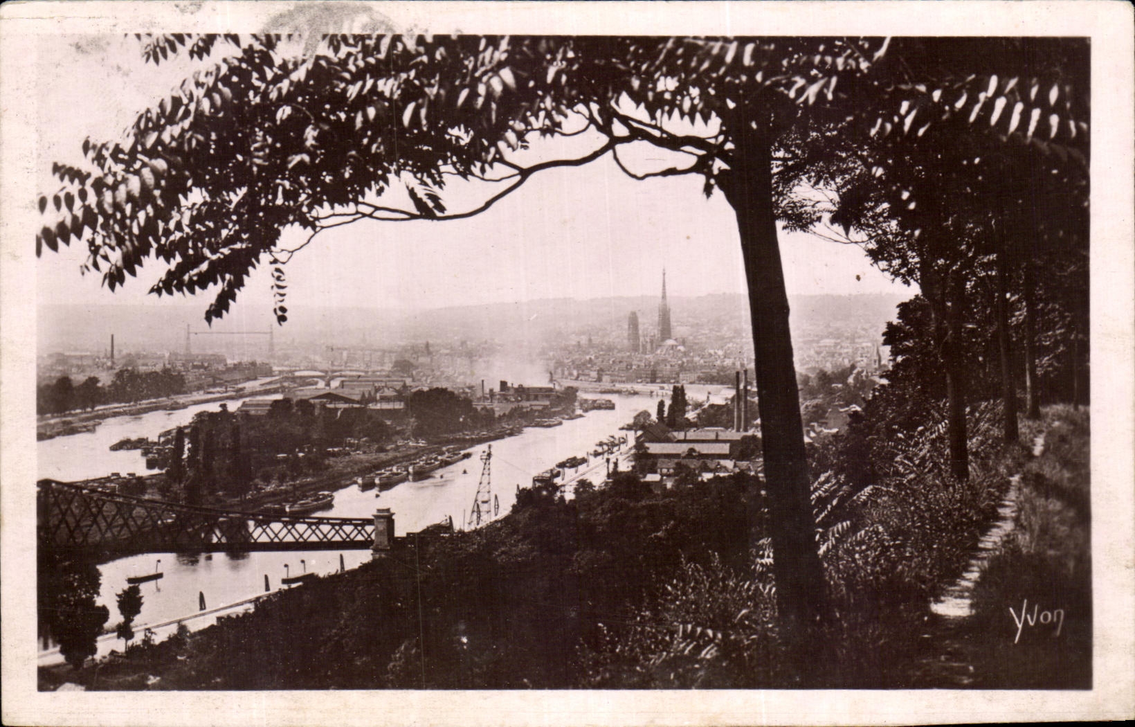 CPA Rouen Vue Panoramique de la Ville
