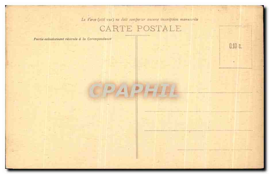 CPA Rouen Emplacement de Bucher de Jeanne d'arc — Rückseite