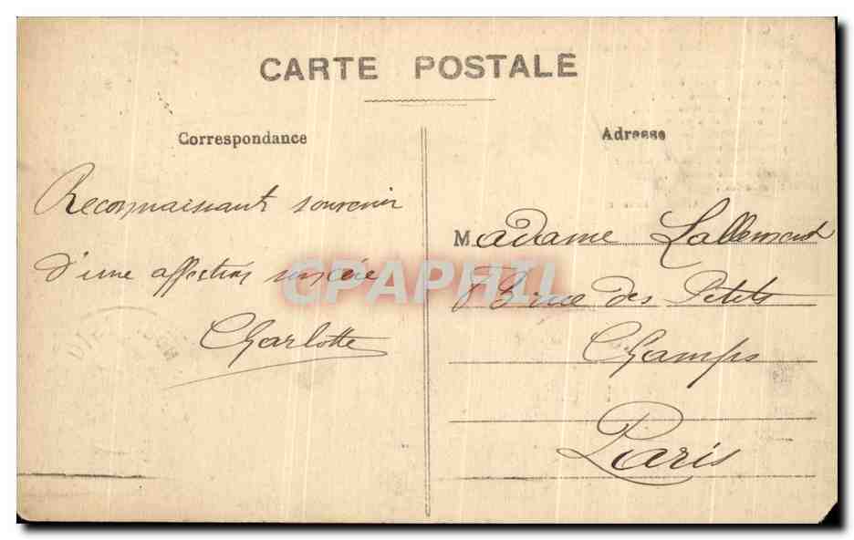 CPA Environs de Rouen La Bouille Maison des freres Lambert — Rückseite