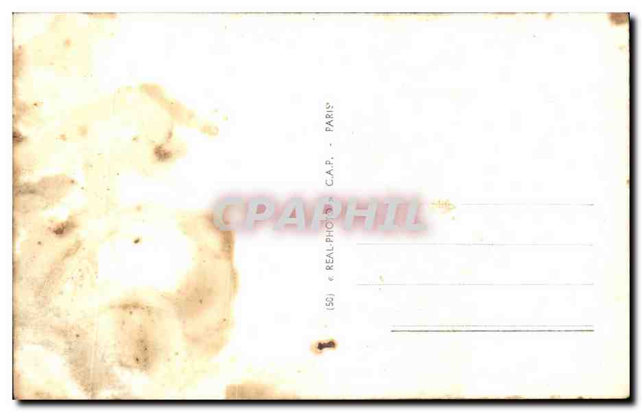 Saint-Gervais-les-Bains — Col de Voza, l'Aiguille Verte et les Aiguilles de Chamonix — éditeur C.A.P. n°26 — Verso