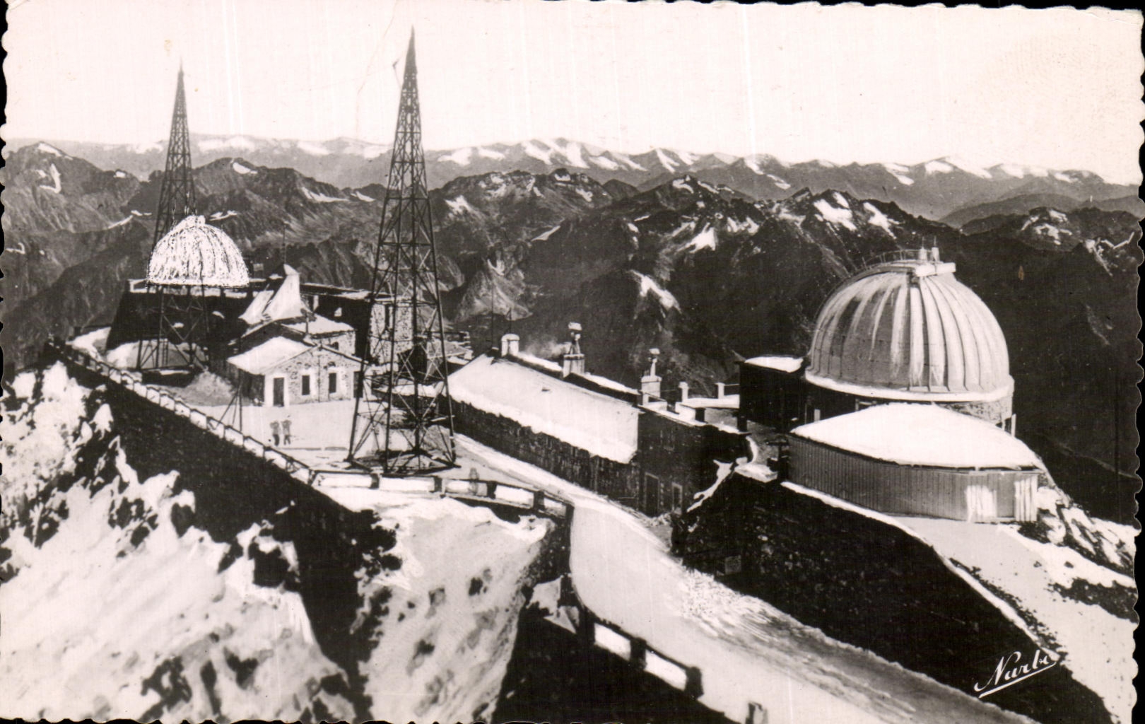 Observatoire du Pic du Midi — Vue panoramique — Édition NARBO