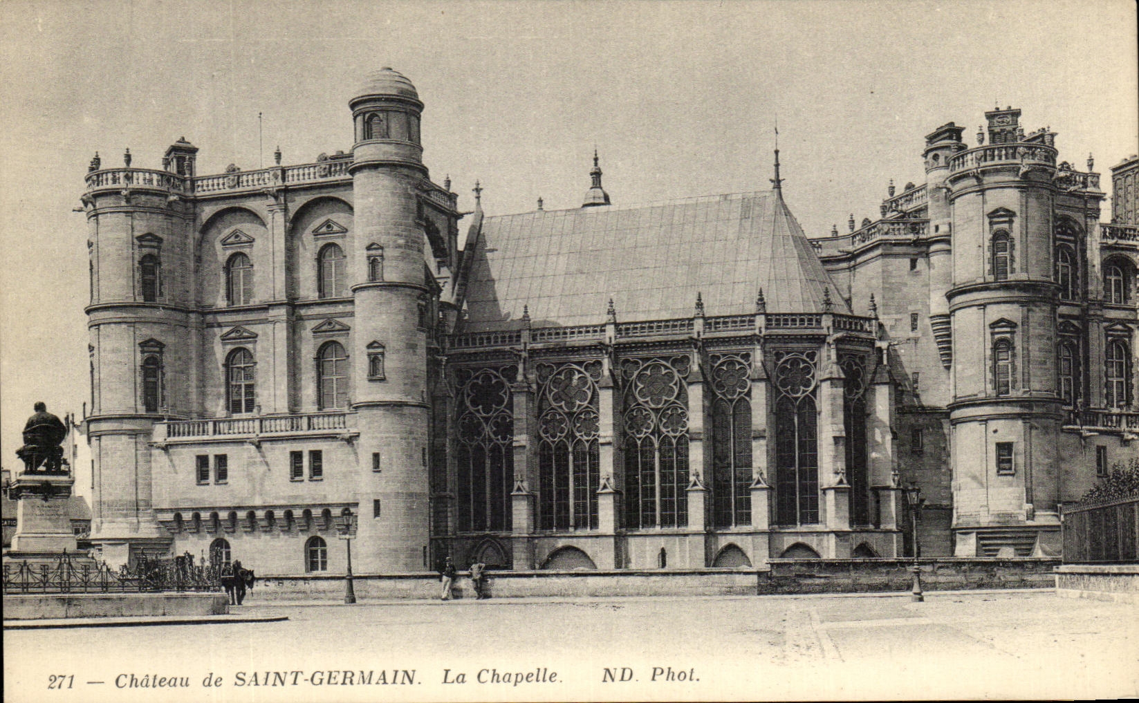 Château de SAINT-GERMAIN — La Chapelle — ND. Phot. n°271