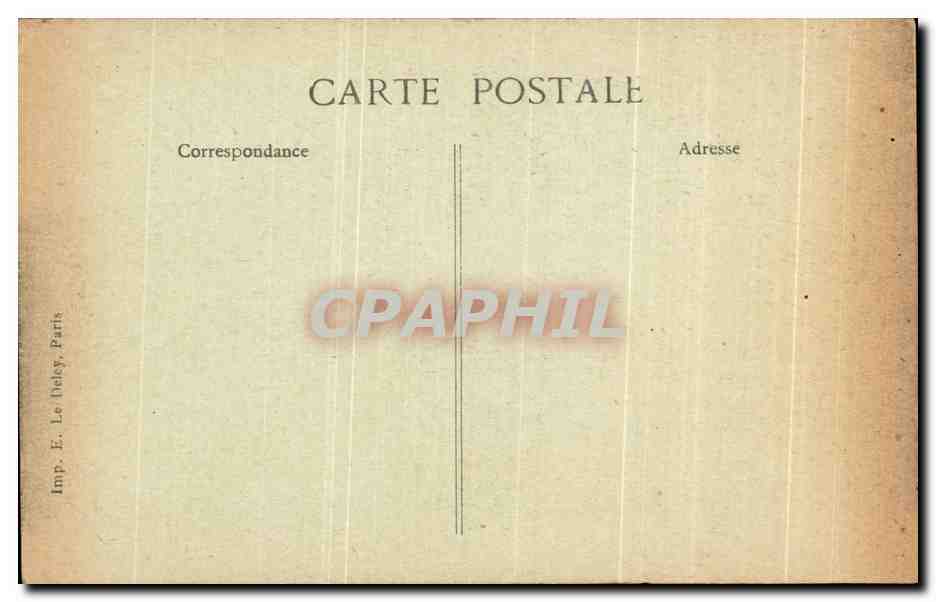 CPA Mont Des Oiseaux Maison de Repos des Officiers Vue d Ensemble Militaria — Rückseite