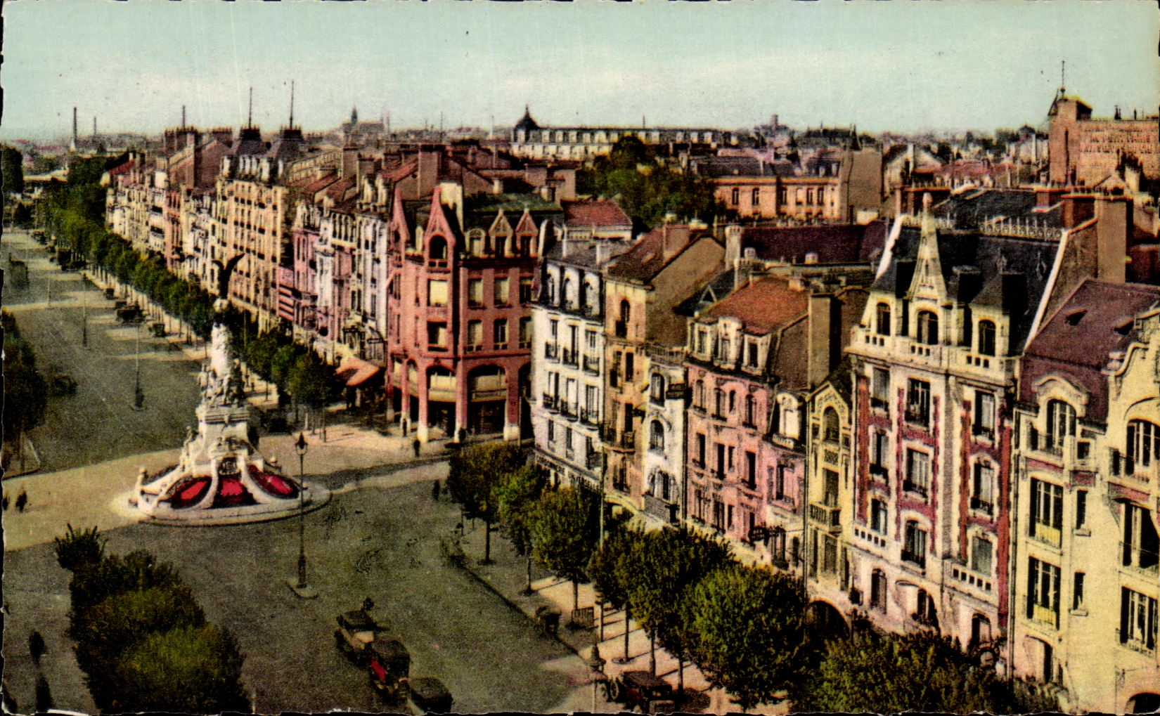 CPA Reims Place Droute d'Erion