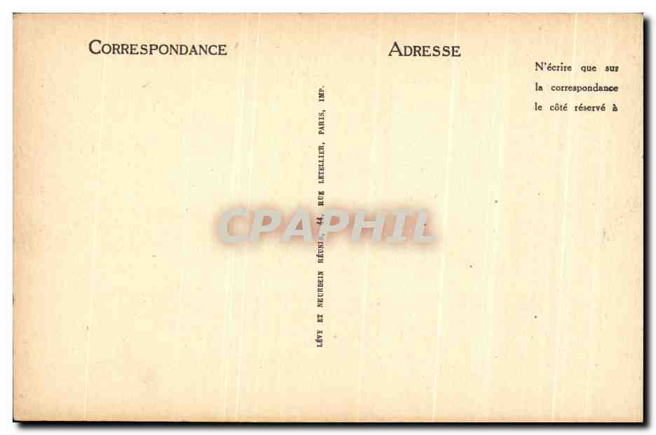 CPA Rouen Eglise St Maclou La Porte des Fonts Baptismaux — Verso