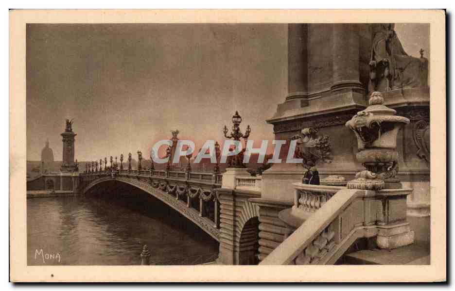 CPA Paris Le Pont Alexendre III
