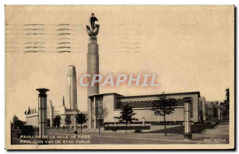 CPA Pavillon De la Ville De Paris 
