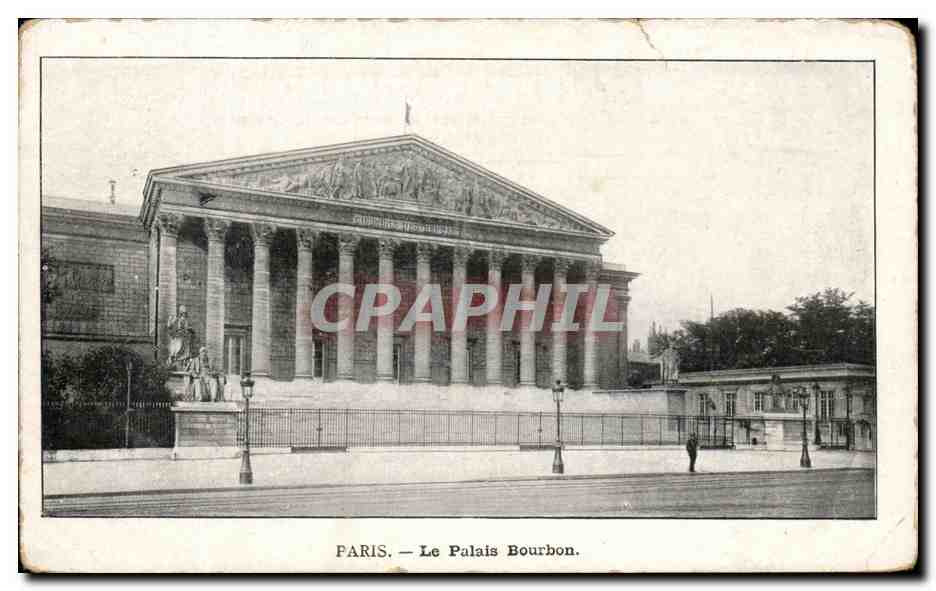 CPA Paris Le Palais Bourbon