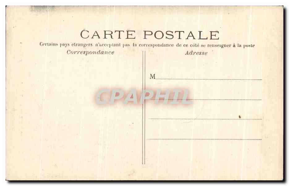 CPA Paris Hotel des Invalides Tombeau de Vauban Par Etex — Verso