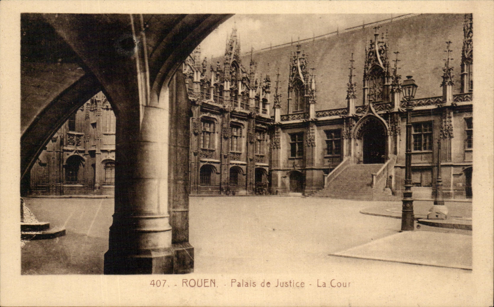 CPA Rouen Palais de Justice La Cour