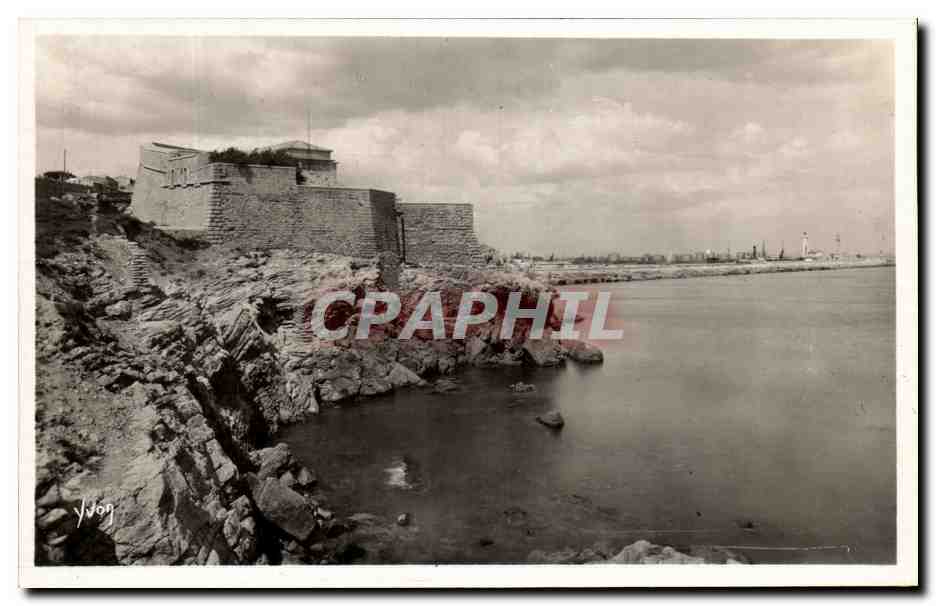 CPA La Douce France Sete Le Fort Saint Pierre Et Entree Du Port