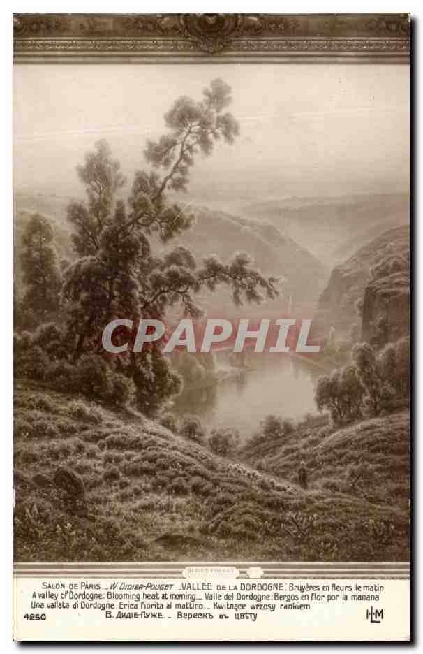 CPA Salon De Paris Vallee De La Dordogne Didier Pouget
