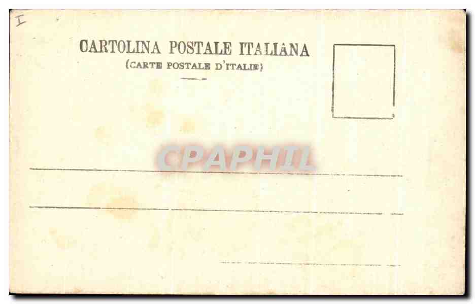 CPA Roma Terme di Caracalla o Antomiane — Rückseite