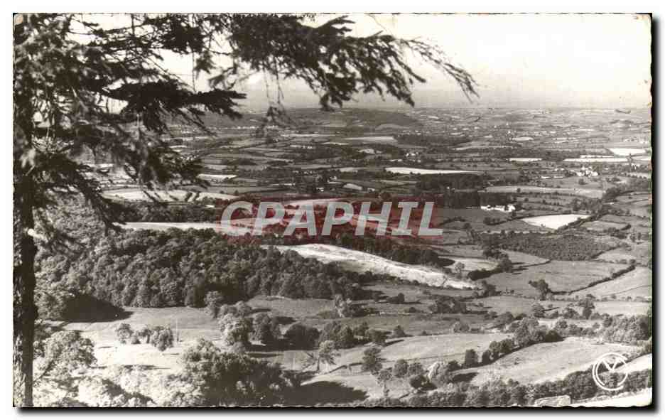 CPA Chateau Chinon Vue Sur Le Nivernais