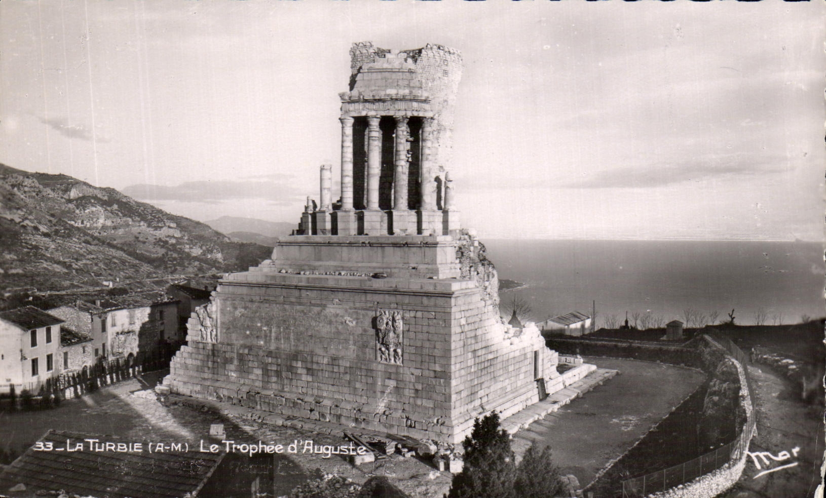 La Turbie (A-M) — Le Trophée d'Auguste — éditeur Mor
