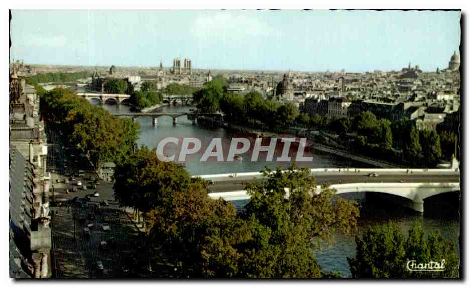 CPSM Paris Les Sept Ponts