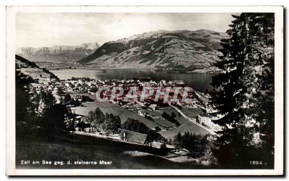 CPA Zell an See geg d Steinerne Meer
