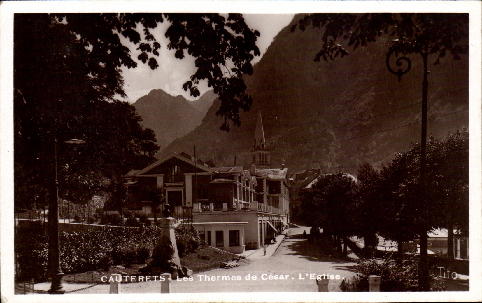 Cauterets — Les Thermes de César, L'Église — Tito