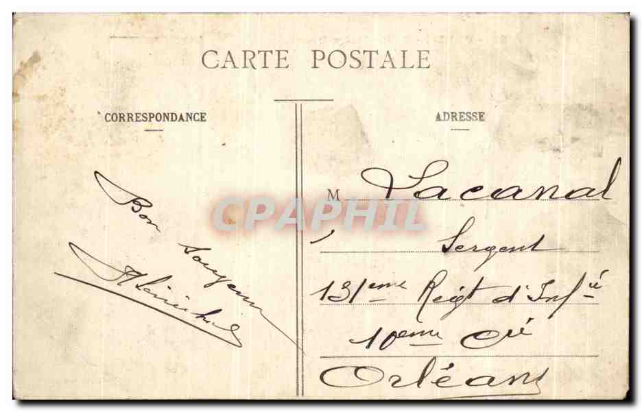 CPA Paris Eglise Notre Dame L'Abside — Verso