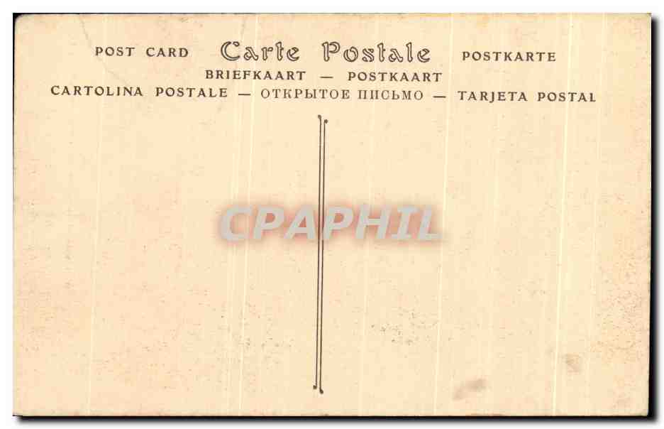 CPA Campagne de Ruines d'ypres Halles et rue de Lille Militaria — Back