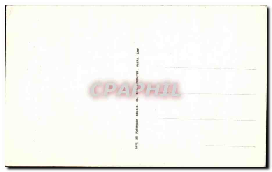 CPA Museee Conde Chantilly Reynolds Les deux Waldegrave — Verso