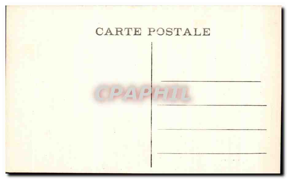 CPA Beaucaire Le Chateau cotes des remparts — Rückseite