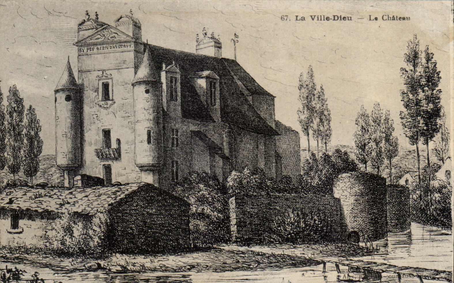 CPA La Ville Dieu La Chateau