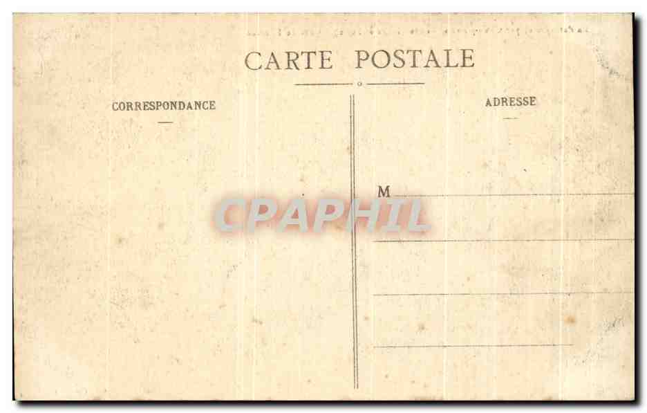CPA La Pataudiere par Champigny Veude Cote de L'Entree — Rückseite