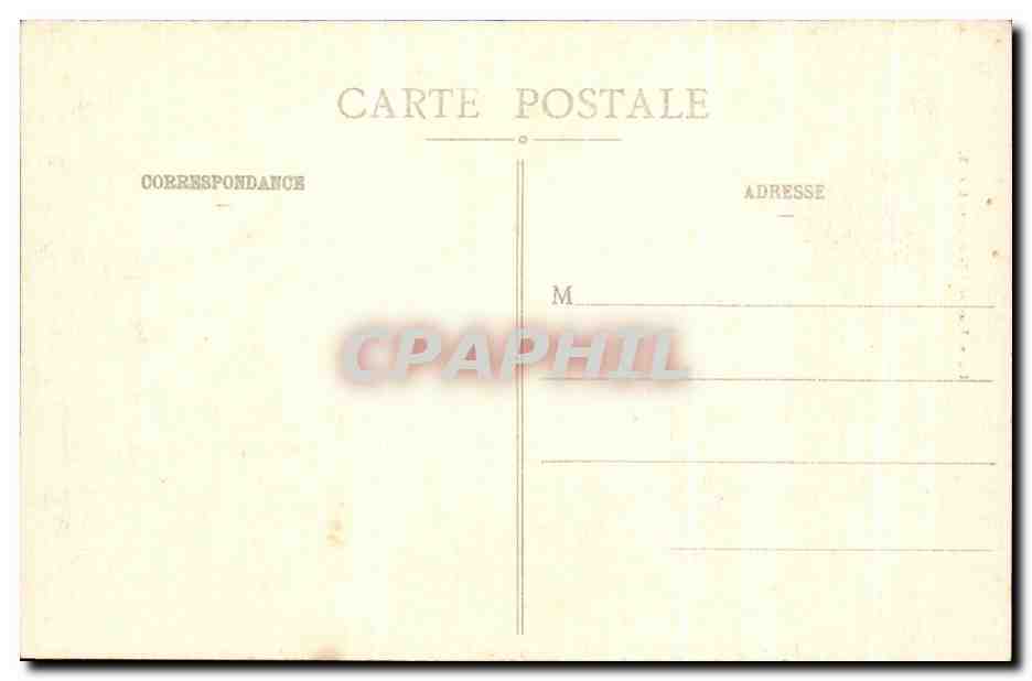 CPA Ste Catherine de Fierbois Chateau de Comacre Style Gothique Anglais — Rückseite