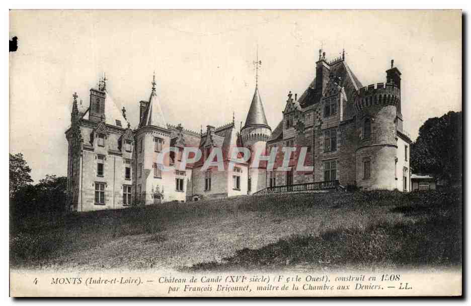 CPA Monts Chateau de Conde construit par Francois Briconnet 