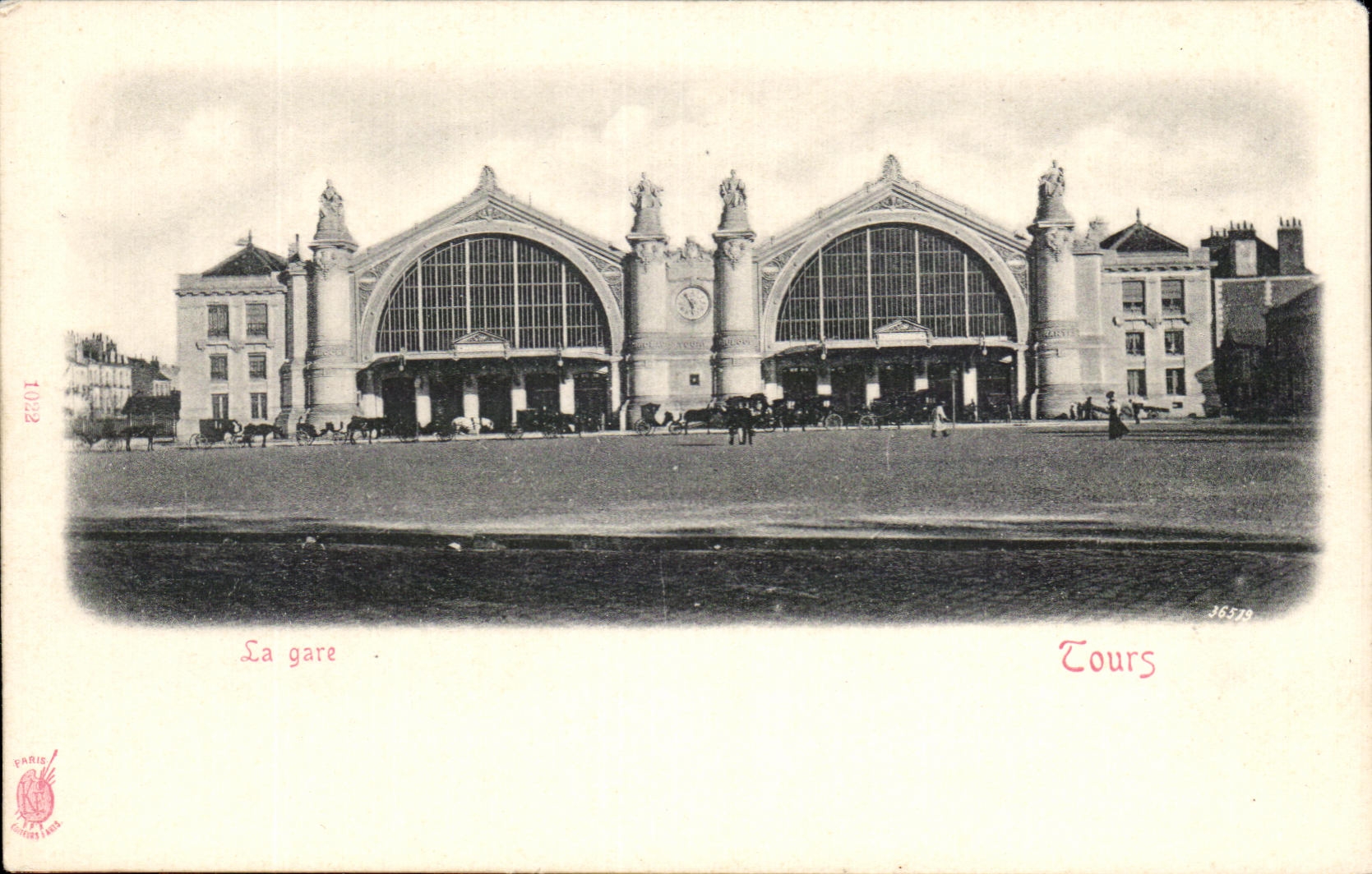 CPA La Gare Tours