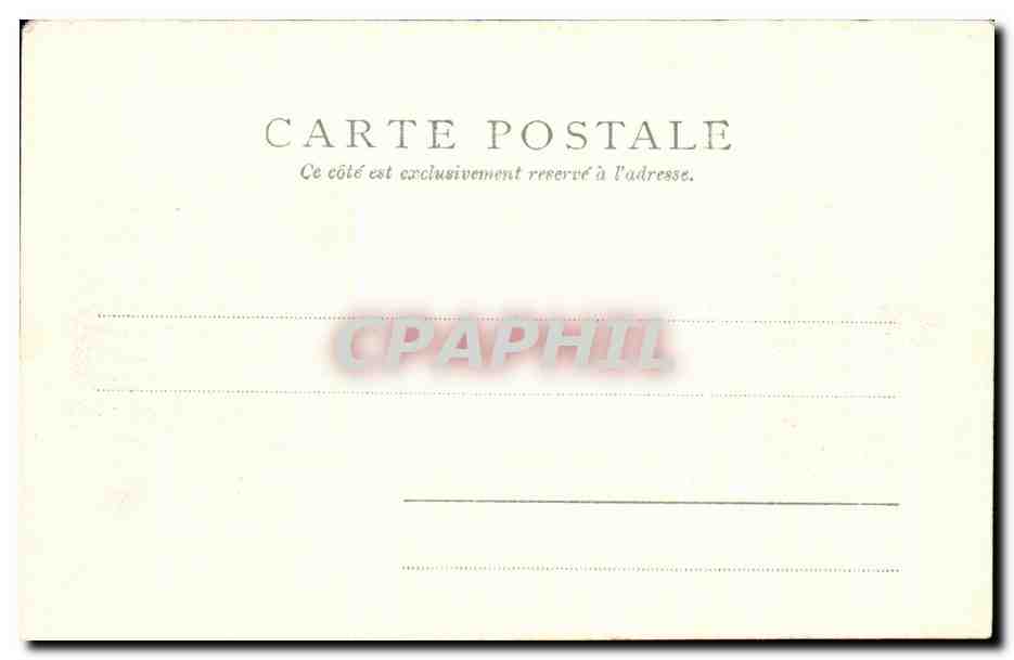 CPA La Gare Tours — Rückseite