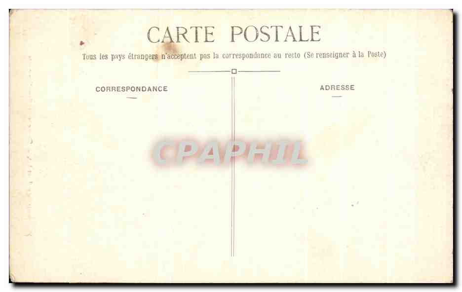 CPA Marmoutier Chapelle des Sept Dormants — Rückseite
