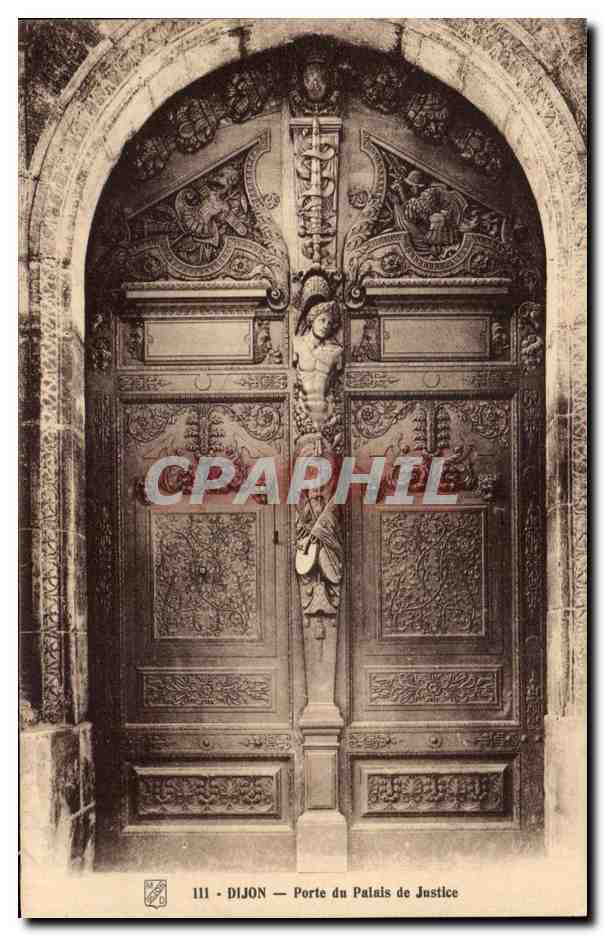 CPA Dijon Porte du Palais de Justice