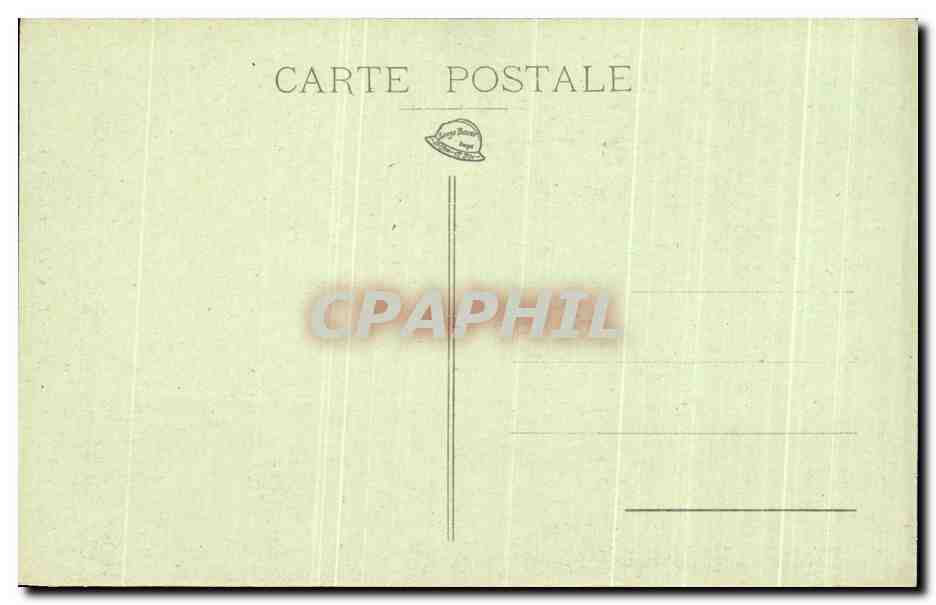 CPA Dijon Porte du Palais de Justice — Verso