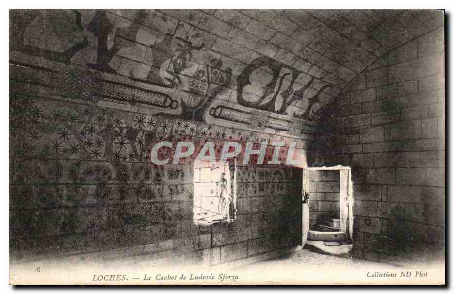 CPA Loches Le Cachot de Ludovic Sforza