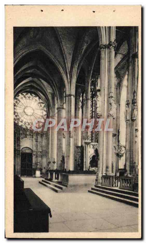 CPA Cite De Carcassonne Eglise Saint Nazaire Le Choeur