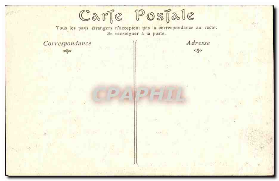 CPA Loches La Cachot de Ludovic Sforza — Rückseite